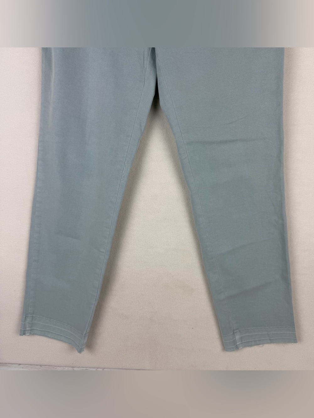 Loft Womens Seafoam Green Flat Front Girlfriend Slim Fit Chino Pants Size 6 NWT - Picture 5 of 12